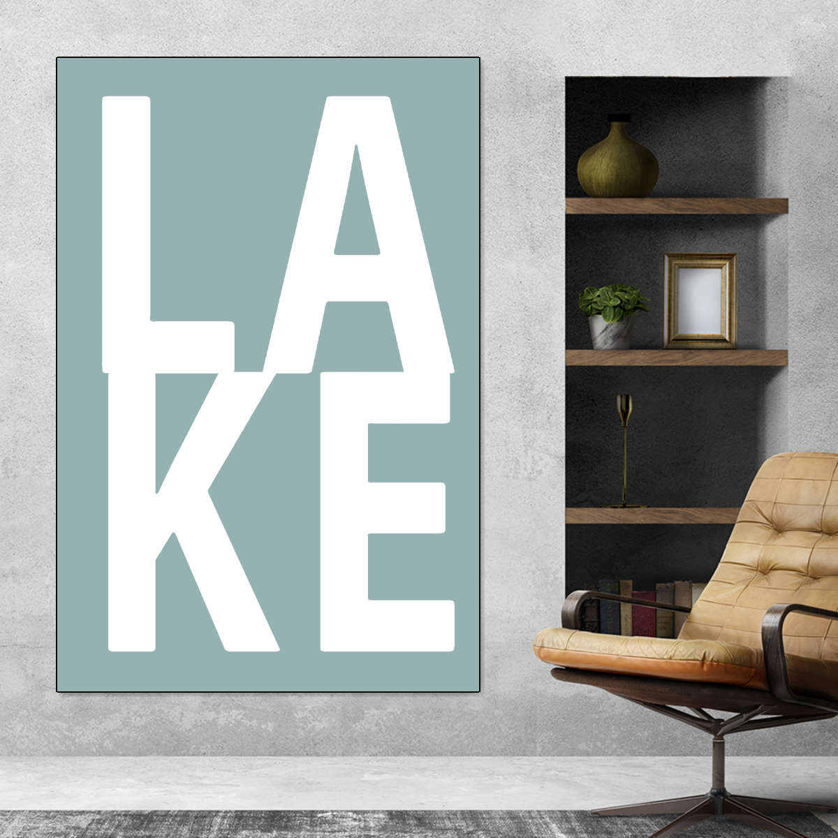 Frendorf | Lake Aqua Wandkunst
