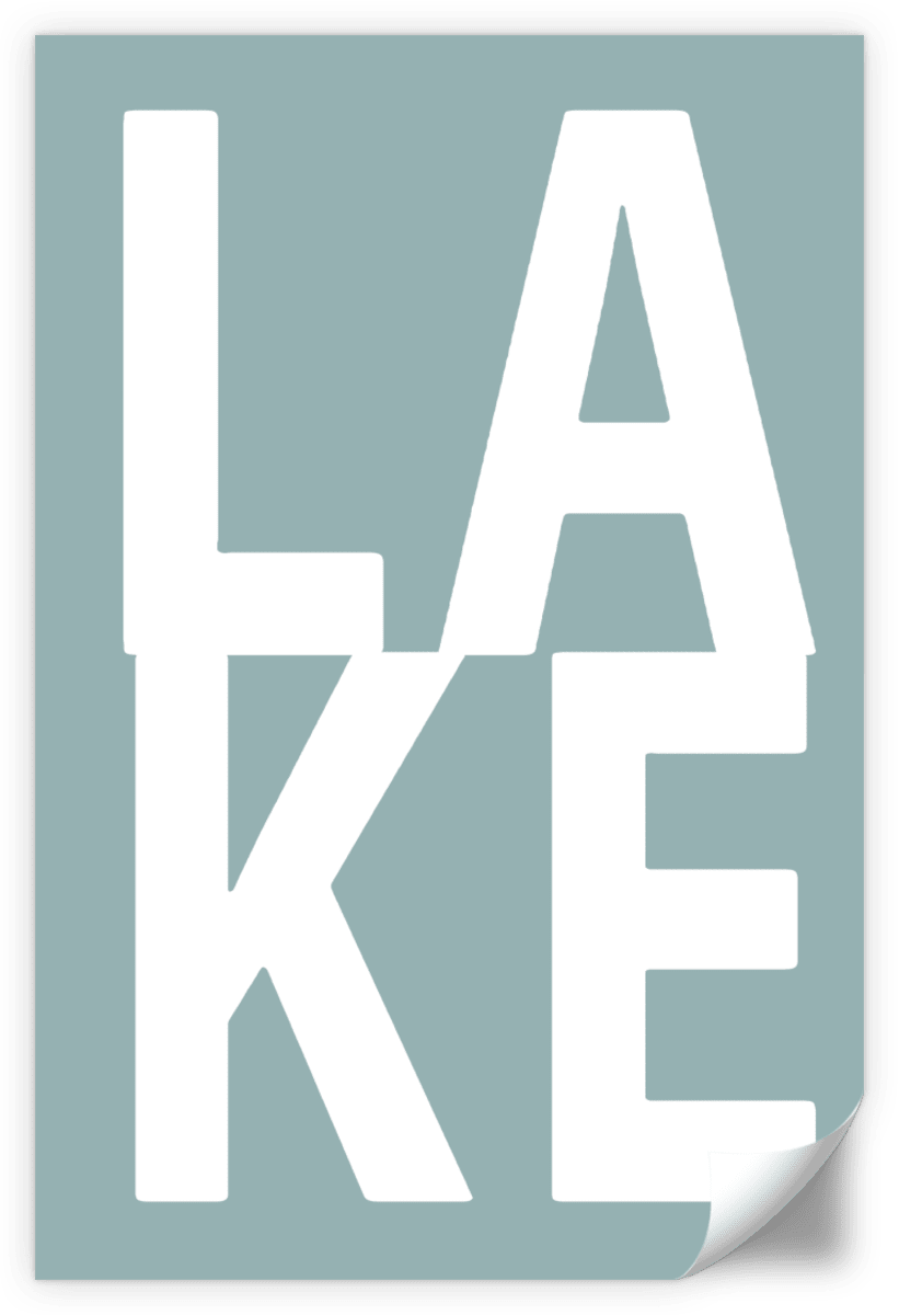 Frendorf | Lake Aqua Wandkunst