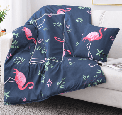 2In1 Bunt Cartoon Kopfkissen Decke