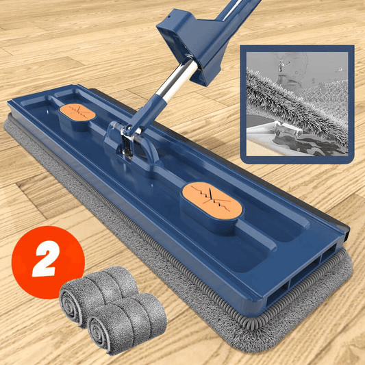 Frendorf | FlatMop - Der ultimative Wischmopp mit rotierenden und adjustable Funktionen