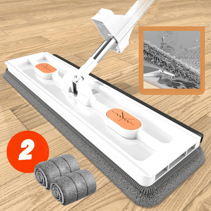 Frendorf | FlatMop - Der ultimative Wischmopp mit rotierenden und adjustable Funktionen