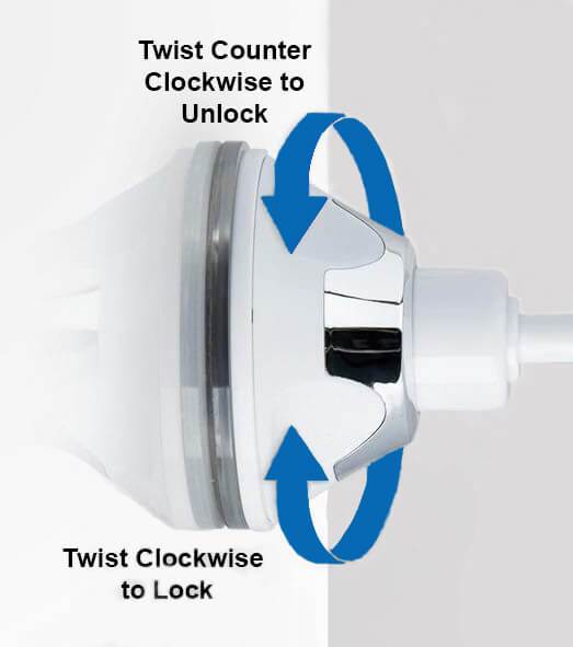 LED-Vergrößerungsspiegel mit flexiblem Schwanenhals | 10-fache Vergrößerung | Tageslicht-LED | Kosmetikspiegel
