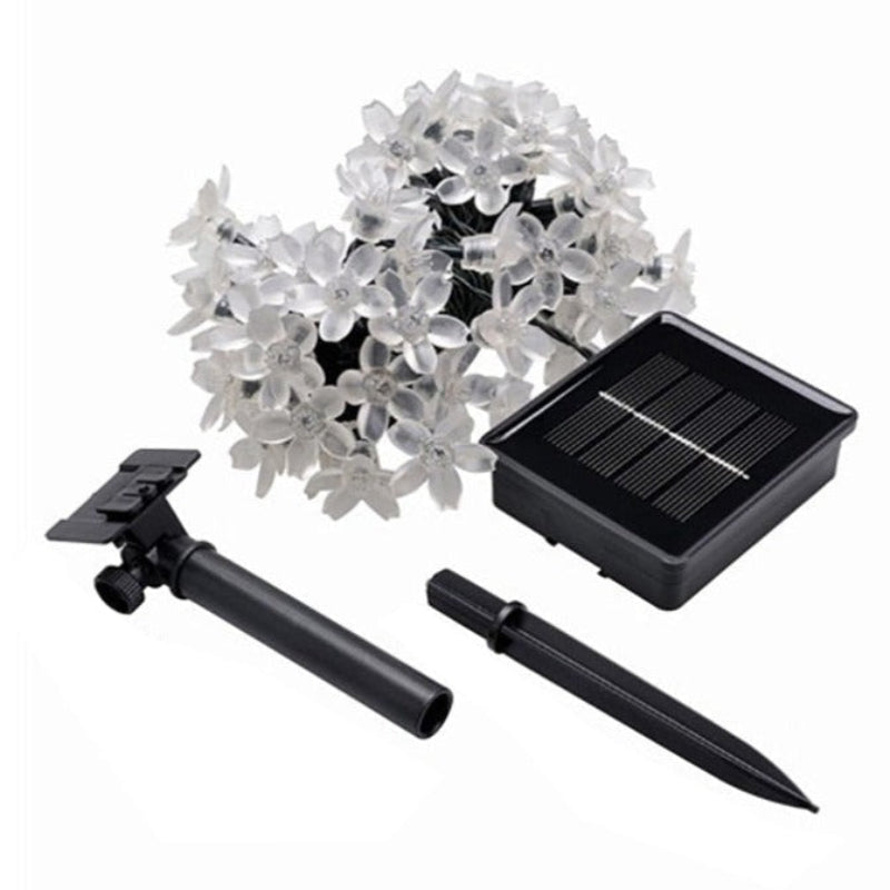 Florale Garten Mehrfarbige Solarbetriebene LED Streifen