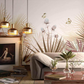 Florale Pflanzen Elegantes Thema – Tropische Tapetenmurals