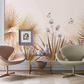 Florale Pflanzen Elegantes Thema – Tropische Tapetenmurals