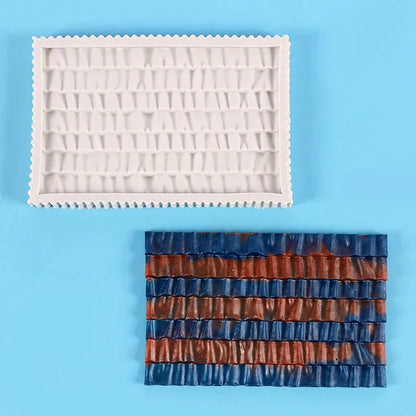 Frendorf | Blumen Fondant Kuchenrand Dekoration Silikonform DIY Backzubehör