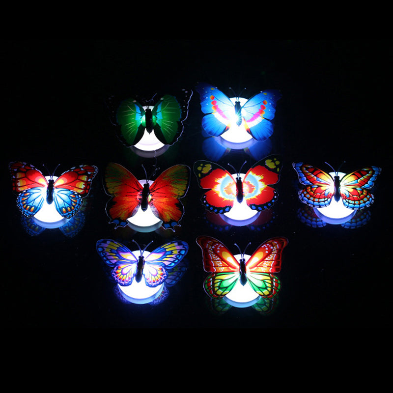 Frendorf | LumiWings - 3D bunte LED Schmetterlings Nachtlichter