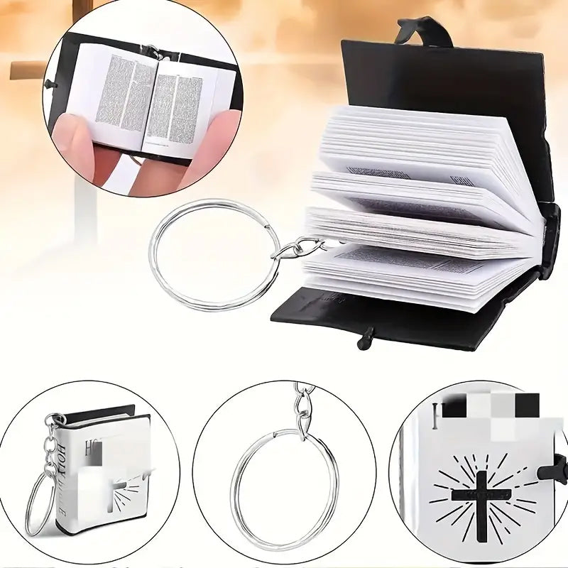 Frendorf | Mini-Bibel-Kreuz-Schlüsselanhänger