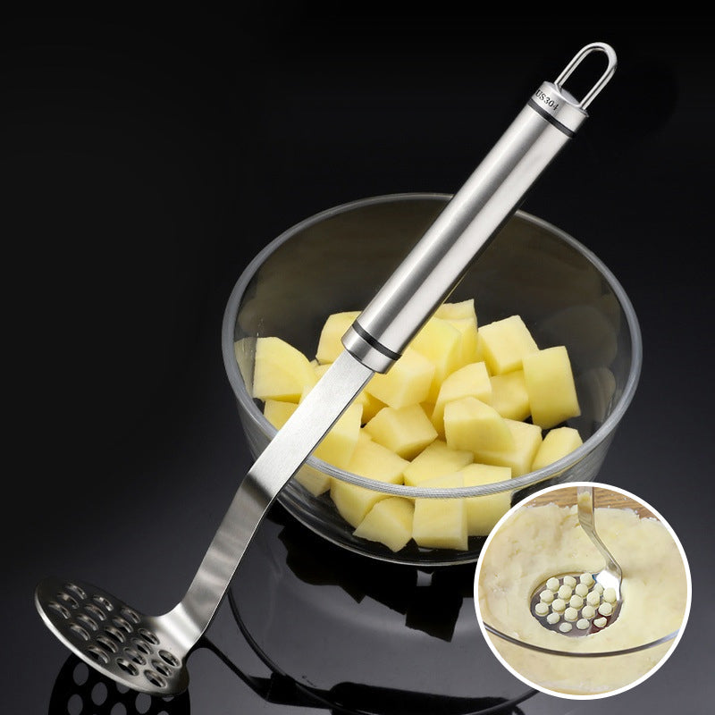Frendorf | MashPro Edelstahl Kartoffelstampfer | Robustes Küchenwerkzeug | Perfekt für Pürees & mehr