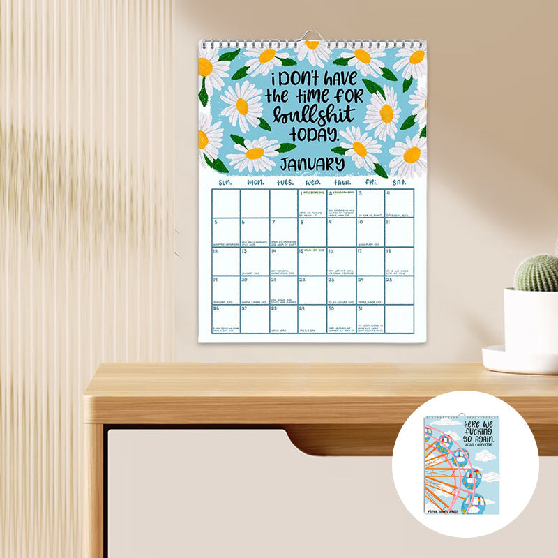 Frendorf | 2025 Hier Gehen Wir Wieder Scheiße Kalender