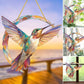 Frendorf | HummiGlow Lebendiger Kolibri Sonnenfänger – Strahlende Fensterdekoration