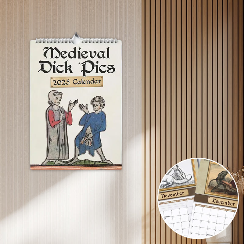 Medieval Dick Pics 2025 Kalender
