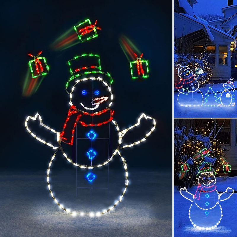Frendorf | Verspieltes animiertes Schneeballlicht