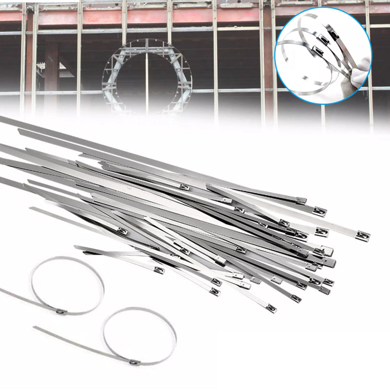 Multifunktionales Spannband Metall (100 Stk)