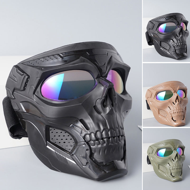 Frendorf | Radfahren Harley Goggles Totenkopfmaske