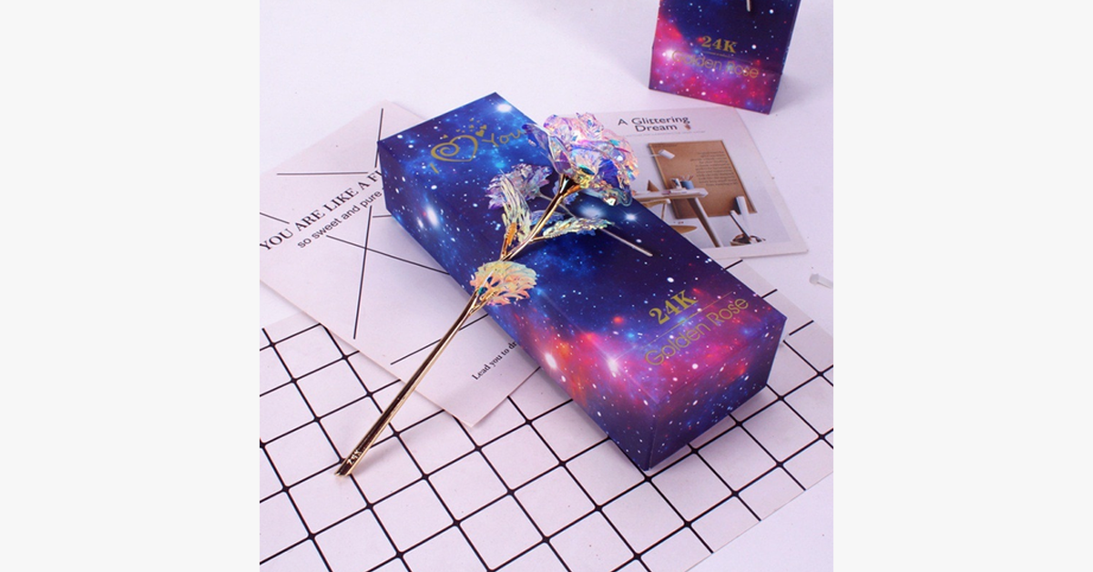 Frendorf | 24K Folierte Valentinsrose