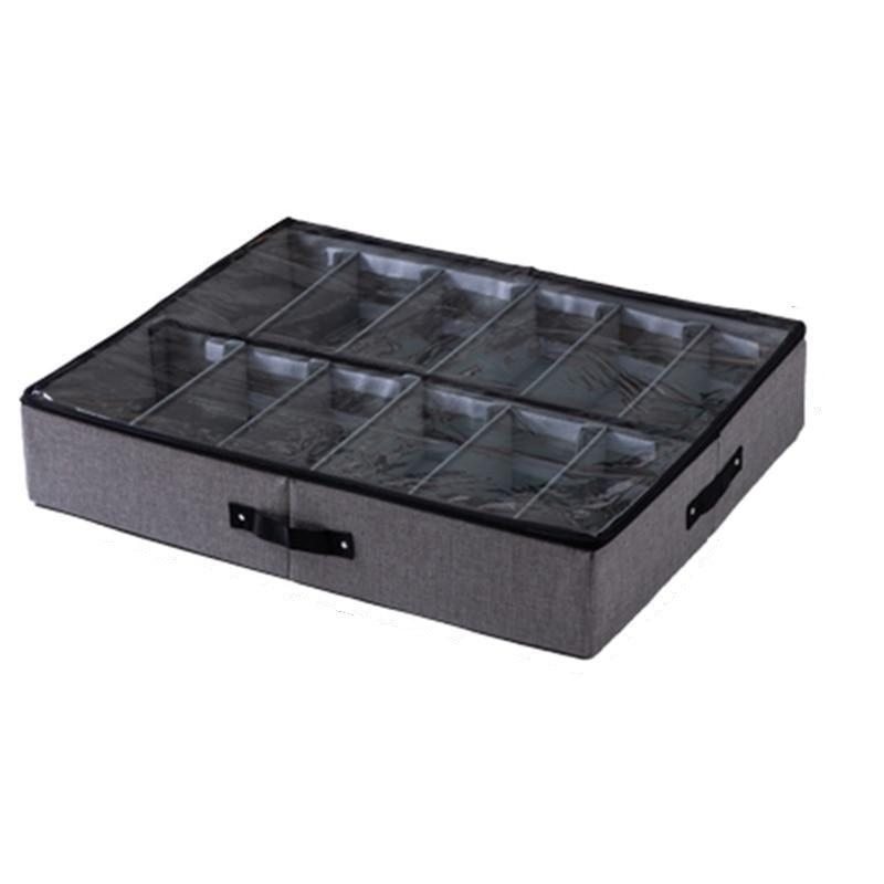 Faltbarer Schuhbox-Organizer und Schuhaufbewahrung