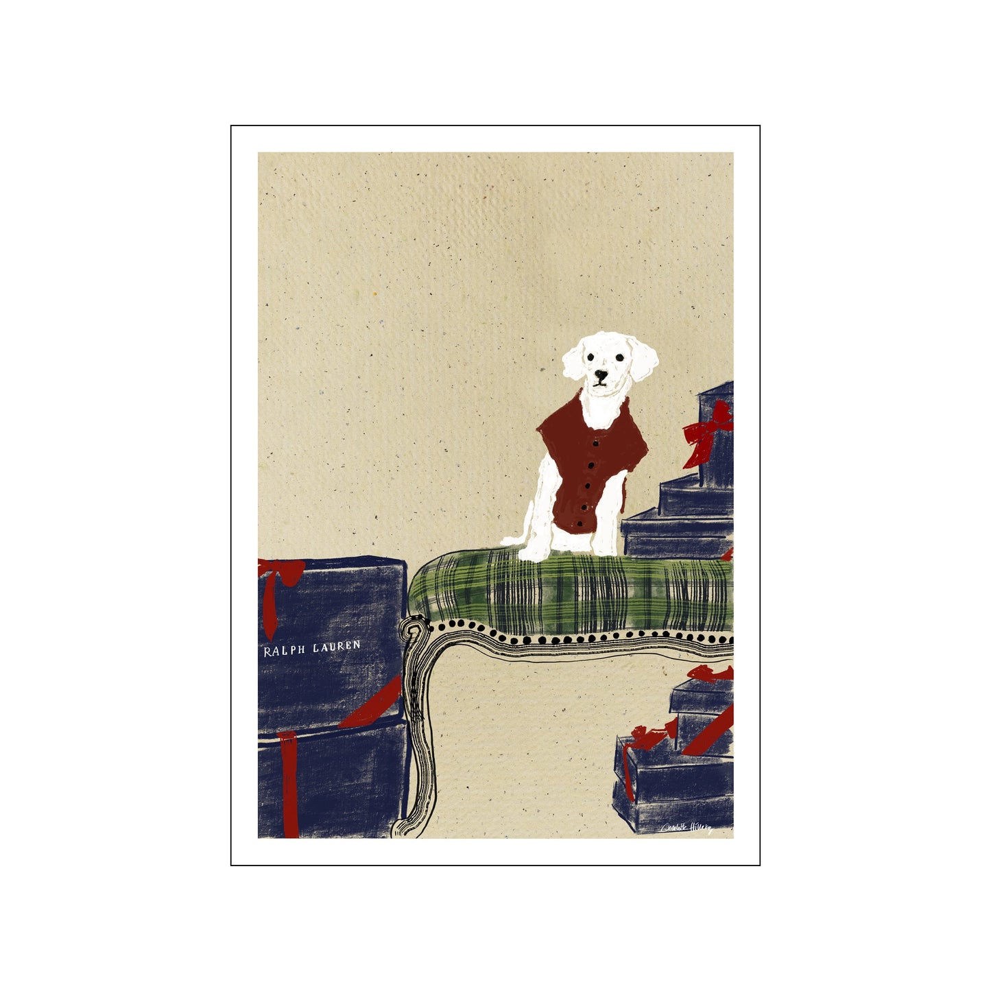 RL Dog Xmas