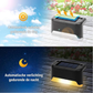 Kabellose Solar-LED-Wandleuchten