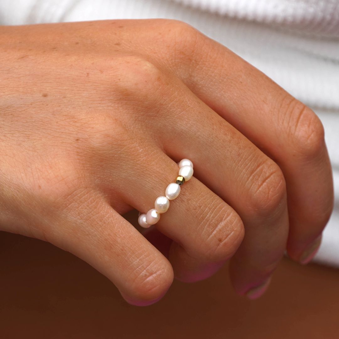 Frendorf | Ozean-Perlen-Ring für Damen – Pearl