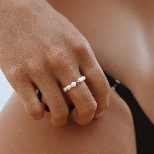 Frendorf | Ozean-Perlen-Ring für Damen – Pearl