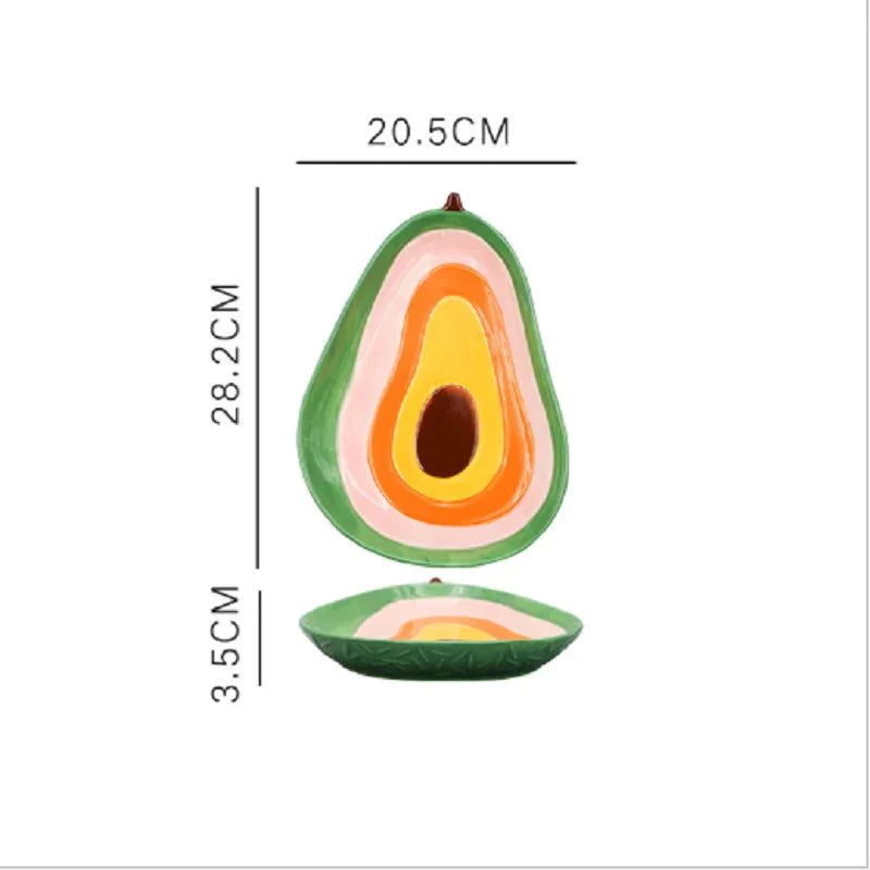Obst Formen Keramische Salatteller