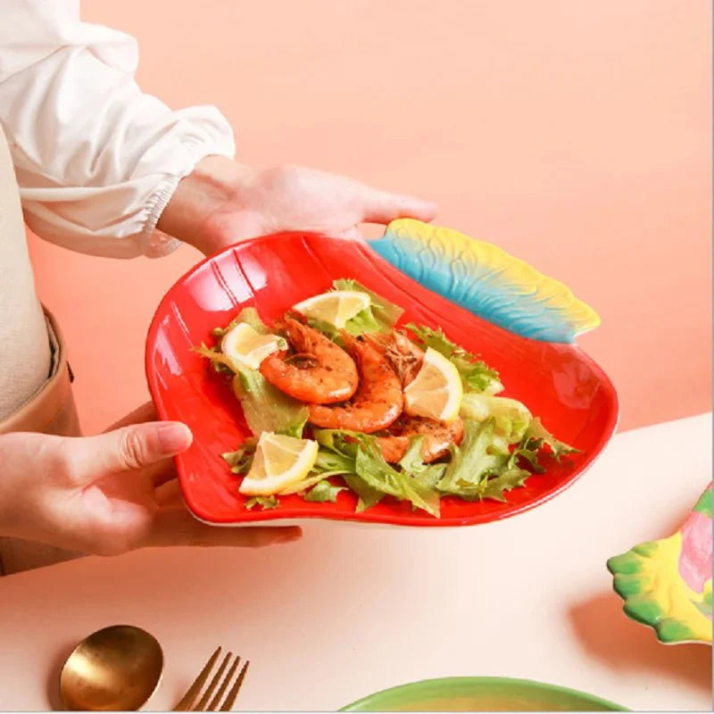 Obst Formen Keramische Salatteller