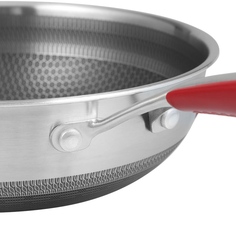Frendorf | Bratpfanne Küche Antihaftpfanne Edelstahlpfanne Antihaft Wok