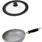 Frendorf | Bratpfanne mit Deckel Multifunktionaler Glasdeckel Wokpfannendeckel