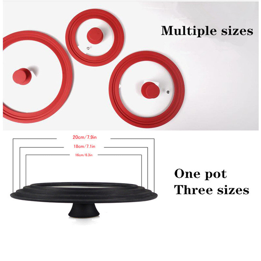 Frendorf | Bratpfanne mit Deckel Multifunktionaler Glasdeckel Wokpfannendeckel