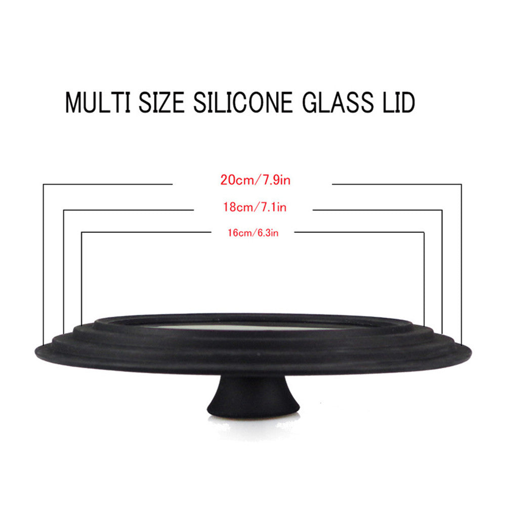 Frendorf | Bratpfanne mit Deckel Multifunktionaler Glasdeckel Wokpfannendeckel