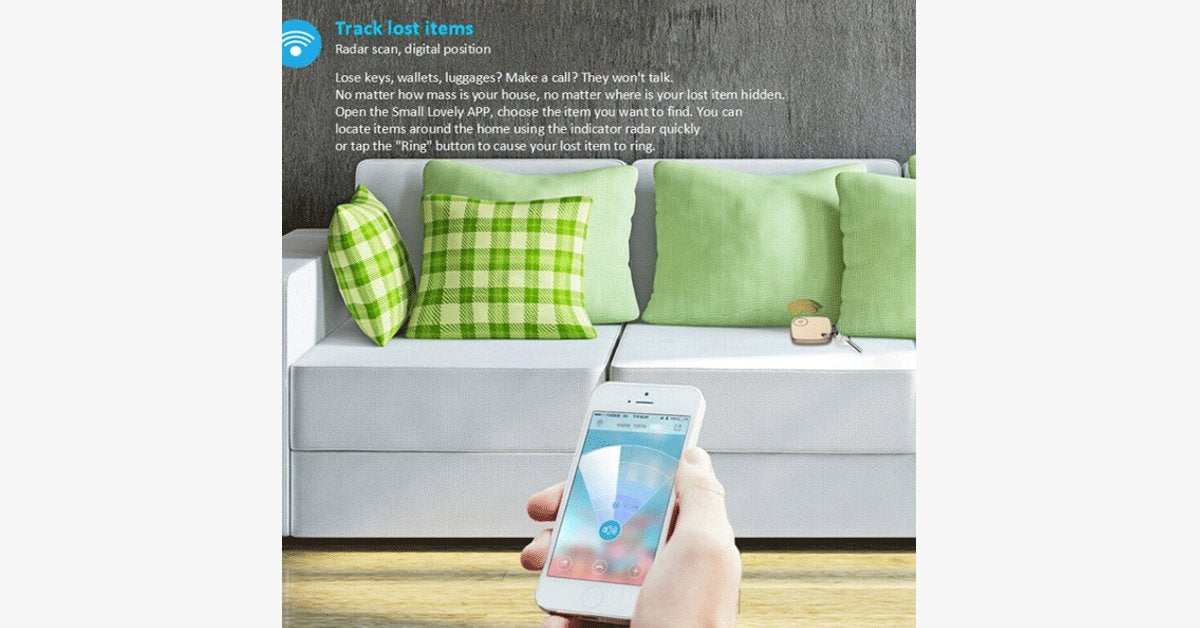 Frendorf | Anti-Verlust Mini GPS Tracker – Nie wieder die wichtigen Dinge verlieren!