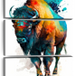 Frendorf | Majestätische Bison Aquarell Wandkunst