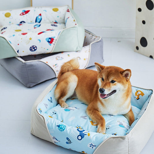 Cartoon Weiche Nackenstütze Hundebett