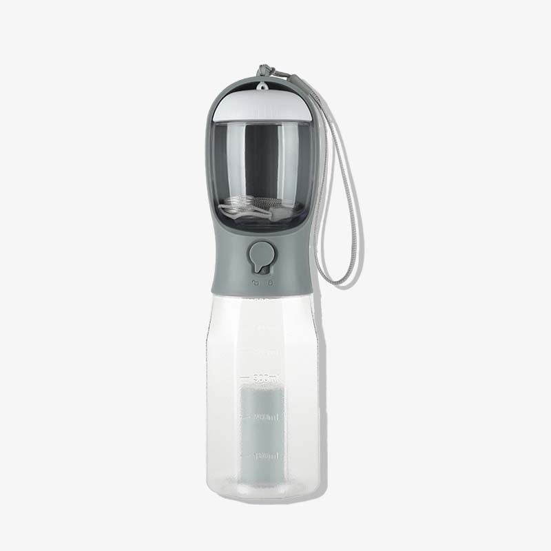 3 in 1 multifunktionale tragbare hundewasserflasche