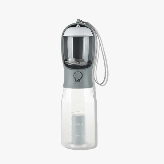 3 in 1 multifunktionale tragbare hundewasserflasche