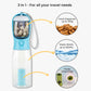 3 in 1 multifunktionale tragbare hundewasserflasche