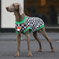 Chic Style Schachbrett Atmungsaktive Mesh Hundekühlweste