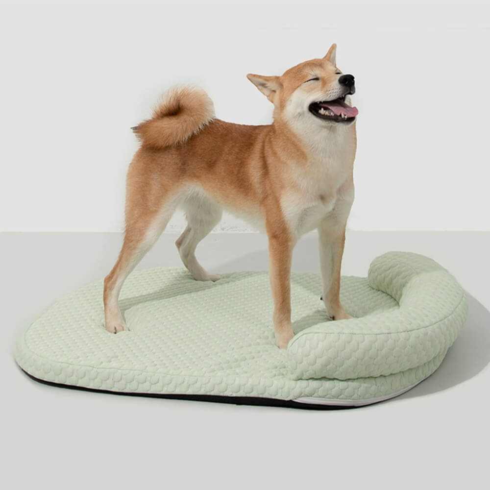 Kühlender Atmungsaktiver Nackenstütze Hundekissenbett