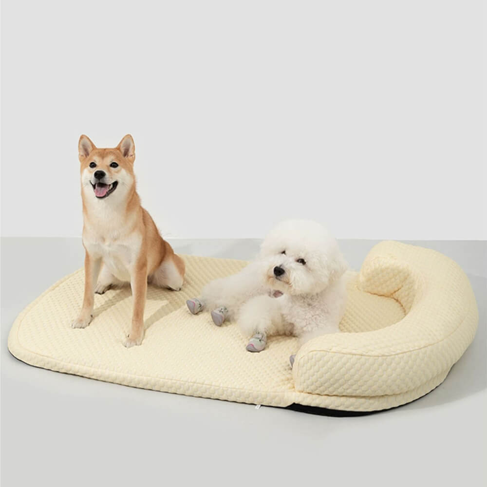 Kühlender Atmungsaktiver Nackenstütze Hundekissenbett