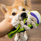 Baumwollseil-Slipper-Spielzeug Hund Zahnungsspielzeug