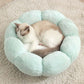 Tiefschlafende Blumenform Katzenbett
