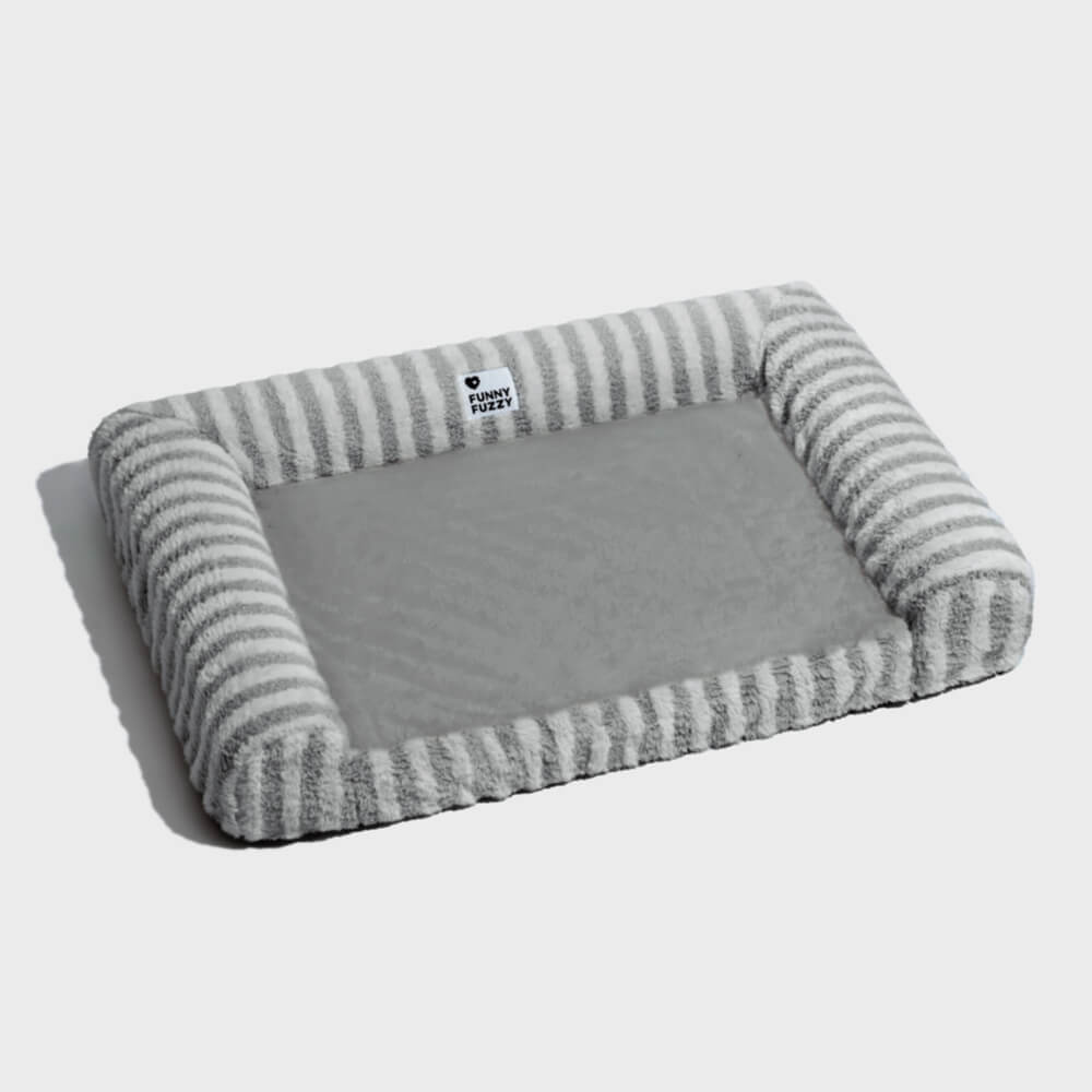Deluxe Flauschiges Vollunterstützendes Angstlinderndes Großes Hundebett