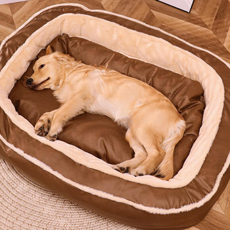 Bettdecke - Großes Warmes Tiefschlaf Orthopädisches Hundebett