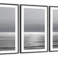 Frendorf | Mondlicht Ozean Grau I Wandkunst