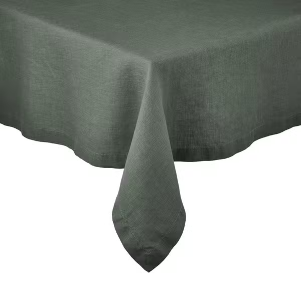 Frendorf | 100% Baumwolle Pastoral Tischläufer – 50x300cm, Grün, weich & langlebig, Landhaus Esszimmer Dekor, rustikaler Boho-Stil, maschinenwaschbar, perfekt für Zuhause, Hochzeiten, Partys & Feiertagsdekorationen