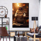 Frendorf | Fat Cat Zeitung lesende Wandkunst