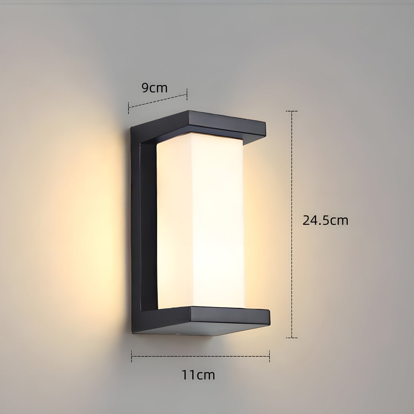 LED Außen Bewegungsmelder wasserdichte Wandlampe