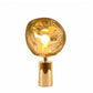Frendorf | Meltique Moderne LED-Tischlampe | Elegantes Schmelzdesign | Stimmungslicht für Wohn- & Schlafzimmer | In Gold, Chrom & Rot erhältlich