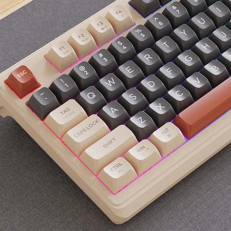 Frendorf | Stille Mechanische Tastatur - Cooles Gaming Wireless Design mit Display